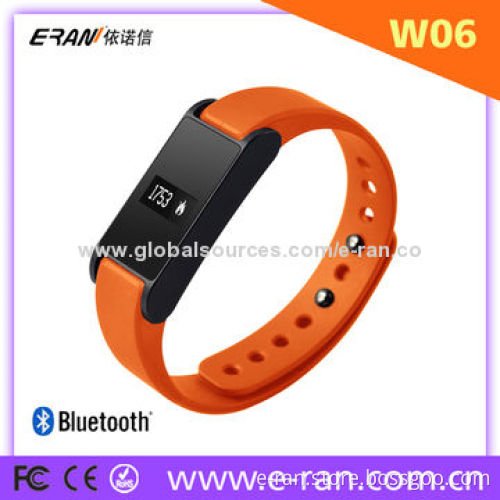 ER-W06 Bluetooth Smart Bracelet with 0.49-inch OLED Screen, 2.4GHz CPU Speed